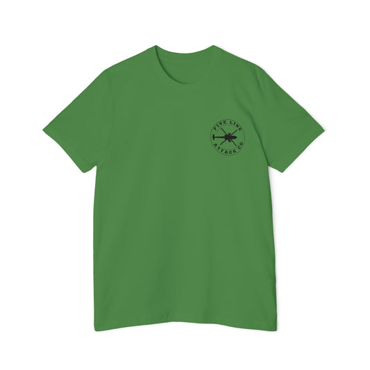USA-Made Unisex Short-Sleeve Jersey T-Shirt