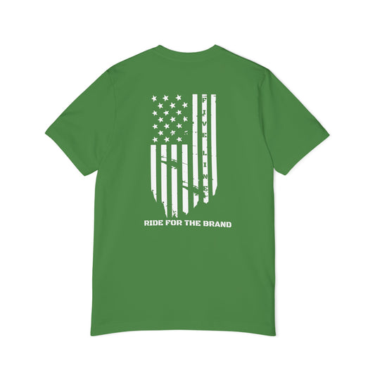 USA-Made Unisex Short-Sleeve Jersey T-Shirt