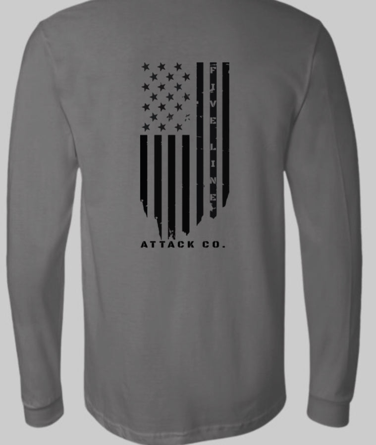 Five Line Long Sleeve